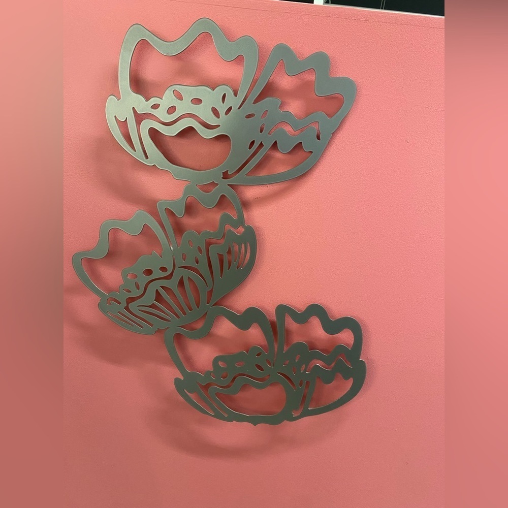 ✨NEW✨ Ikea VÄTTLÖSA Steel Metal Wall Decoration Butterfly 19 ¼ x 23 ½"